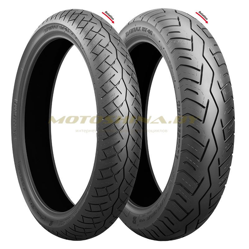 Bridgestone 100/80 -17 BT46F 52H TL